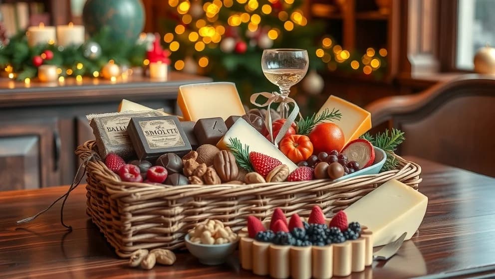 Vad är den bästa julkorg delikatesser
